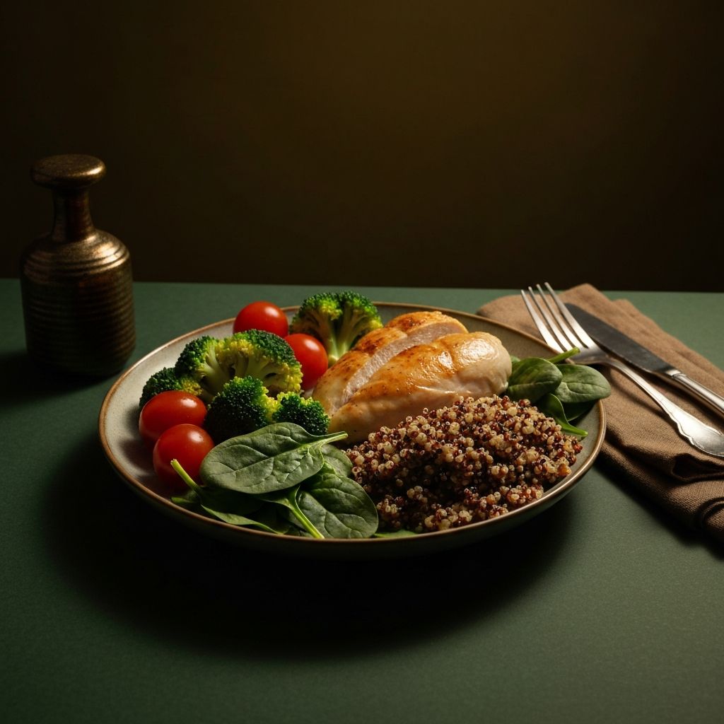 Ausgewogene Mahlzeit