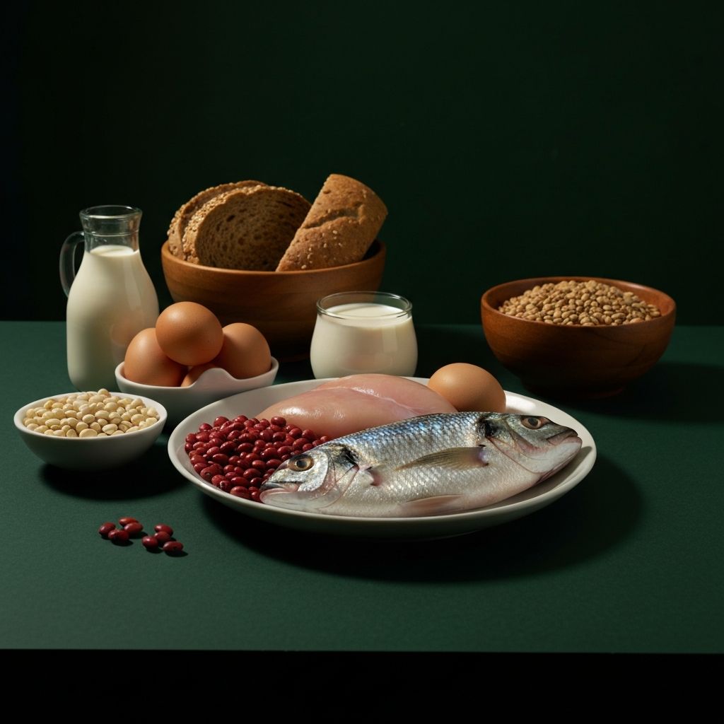 Proteinreiche Lebensmittel